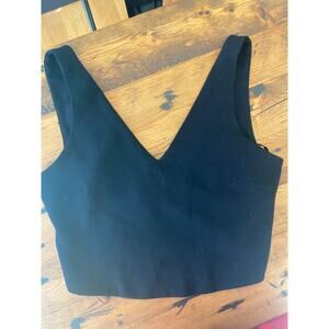 Free People Cropped Cris Cross Top Sz M